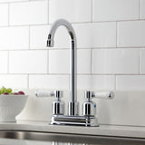 Paris Two-Handle 2-Hole Deck Mount Bar Faucet