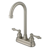 Victorian Two-Handle 2-Hole Deck Mount Bar Faucet