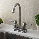 Kaiser Two-Handle 2-Hole Deck Mount Bar Faucet