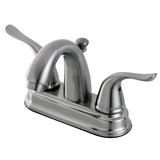 Yosemite Double-Handle 3-Hole Deck Mount 4-Inch Centerset Bathroom Faucet with Pop-Up Drain