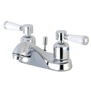 Paris Double-Handle 3-Hole Deck Mount 4-Inch Centerset Bathroom Faucet with Pop-Up Drain