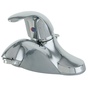 Legacy Single-Handle 3-Hole Deck Mount 4-Inch Centerset Bathroom Faucet with Pop-Up Drain