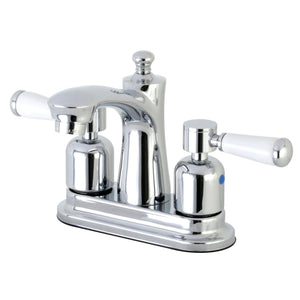 Paris Double-Handle 3-Hole Deck Mount 4-Inch Centerset Bathroom Faucet with Pop-Up Drain