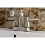 Concord Double-Handle 3-Hole Deck Mount 4-Inch Centerset Bathroom Faucet with Pop-Up Drain