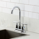 Manhattan Two-Handle 2-Hole Deck Mount Bar Faucet