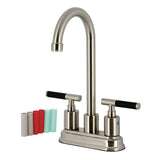 Kaiser Two-Handle 2-Hole Deck Mount Bar Faucet