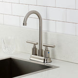 Manhattan Two-Handle 2-Hole Deck Mount Bar Faucet