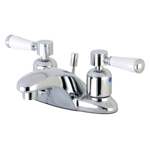 Paris Double-Handle 3-Hole Deck Mount 4-Inch Centerset Bathroom Faucet with Pop-Up Drain