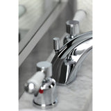 Paris Two-Handle 3-Hole Deck Mount Widespread Bathroom Faucet with Retail Pop-Up Drain