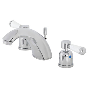 Paris Two-Handle 3-Hole Deck Mount Widespread Bathroom Faucet with Retail Pop-Up Drain