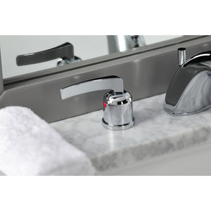 Centurion Two-Handle 3-Hole Deck Mount Widespread Bathroom Faucet with Retail Pop-Up Drain