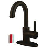 Kaiser Single-Handle 1-or-3 Hole Deck Mount 4-Inch Centerset Bathroom Faucet with Push-Up Pop-Up