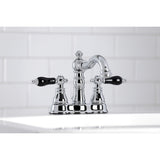 Duchess Double-Handle 3-Hole Deck Mount 4-Inch Centerset Bathroom Faucet with Brass Pop-Up