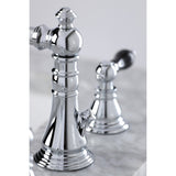 Duchess Two-Handle 3-Hole Deck Mount Widespread Bathroom Faucet with Retail Pop-Up Drain