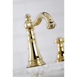 Duchess Two-Handle 3-Hole Deck Mount Widespread Bathroom Faucet with Retail Pop-Up Drain