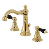 Duchess Two-Handle 3-Hole Deck Mount Widespread Bathroom Faucet with Retail Pop-Up Drain