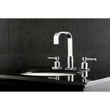 Concord Two-Handle 3-Hole Deck Mount Widespread Bathroom Faucet with Retail Pop-Up Drain