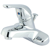 Chatham Single-Handle 3-Hole Deck Mount 4-Inch Centerset Bathroom Faucet with ABS Pop-Up Drain