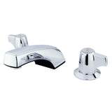 Americana Two-Handle 3-Hole Deck Mount Widespread Bathroom Faucet