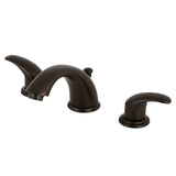 Legacy Two-Handle 3-Hole Deck Mount Widespread Bathroom Faucet with Retail Pop-Up Drain