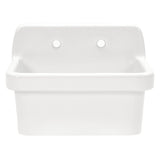 Doriteal 24-Inch Ceramic Wall Mount Utility Sink