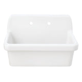 Doriteal 30-Inch Ceramic Wall Mount Utility Sink