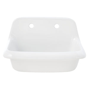 Doriteal 24-Inch Ceramic Wall Mount Bathroom Sink