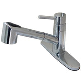 Wilshire Single-Handle 1-or-3 Hole Deck Mount Pull-Out Sprayer Kitchen Faucet