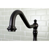 American Classic Single-Handle 2-or-4 Hole Deck Mount Kitchen Faucet with Side Sprayer