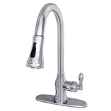 American Classic Single-Handle Pull-Down Kitchen Faucet