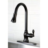 American Classic Single-Handle Pull-Down Kitchen Faucet