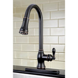 American Classic Single-Handle Pull-Down Kitchen Faucet