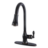 American Classic Single-Handle Pull-Down Kitchen Faucet