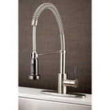 Kaiser Single-Handle 1-or-3 Hole Deck Mount Pre-Rinse Kitchen Faucet