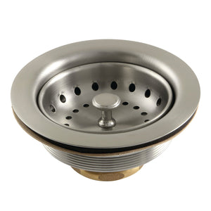 Tacoma Stainless Steel Basket Strainer with Brass Nut