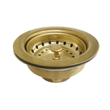 Tacoma Stainless Steel Basket Strainer with Brass Nut