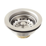 Fresno 3-1/2 Inch Stainless Steel Kitchen Sink Basket Strainer