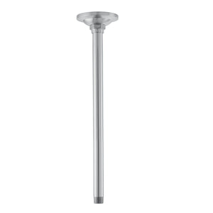 Trimscape 10-Inch Rain Drop Ceiling Mount Shower Arm with Round Flange