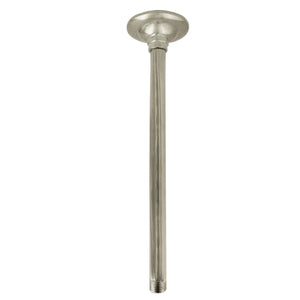 Trimscape 10-Inch Rain Drop Ceiling Mount Shower Arm with Round Flange