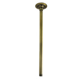 Trimscape 17-Inch Rain Drop Ceiling Mount Shower Arm with Round Flange