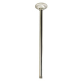 Trimscape 17-Inch Rain Drop Ceiling Mount Shower Arm with Round Flange