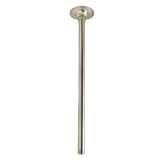 Trimscape 17-Inch Rain Drop Ceiling Mount Shower Arm with Round Flange