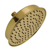 Shower Scape 8-Inch Round Raindrop Brass Shower Head