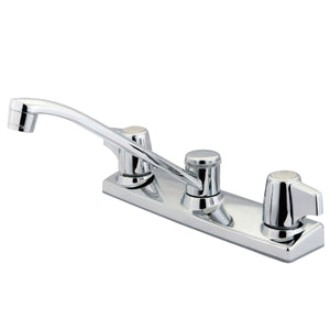 Two-Handle 2-Hole 8" Centerset Kitchen Faucet