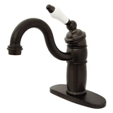 Victorian One-Handle 1-Hole Deck Mount Bar Faucet