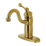 Vintage One-Handle 1-Hole Deck Mount Bar Faucet