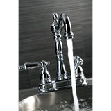 Heritage Two-Handle 2-Hole Deck Mount Bar Faucet