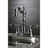 Heritage Two-Handle 2-Hole Deck Mount Bar Faucet