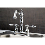 Tudor Two-Handle 2-Hole Deck Mount Bar Faucet