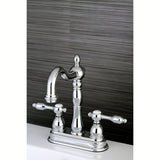 Tudor Two-Handle 2-Hole Deck Mount Bar Faucet